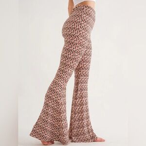 Multi Print Bell Pants